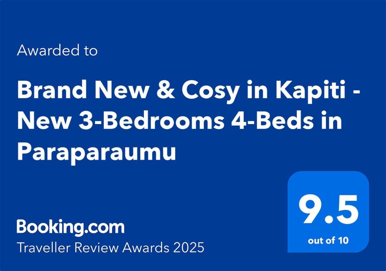 Brand New & Cosy In Kapiti - New 3-Bedrooms 4-Beds In ปาราปาราออมู ภายนอก รูปภาพ